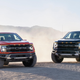 Shown above, the standard twin-turbo V6-powered F-150 Raptor.